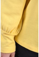 Women Blouse Bizteks Anette Vejlgaard Lemon Yellow